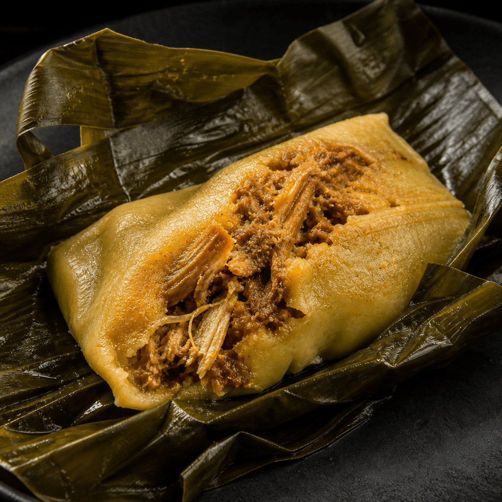 Tamal de Frijol con Queso